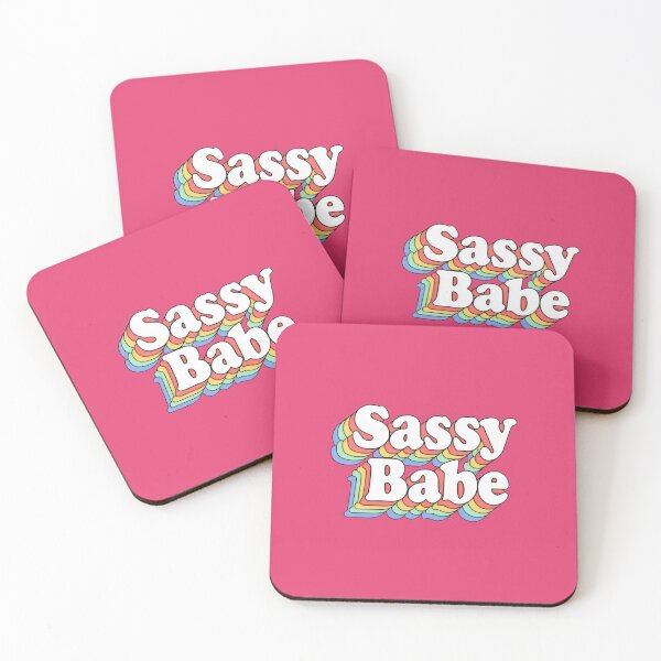 Item preview, Gen Z slang - Sassy Babe  designed and sold by DemureArtsy.