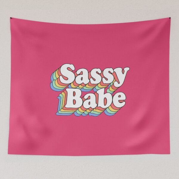 Artikelvorschau, Slang der Generation Z – Sassy Babe entworfen und verkauft von DemureArtsy.