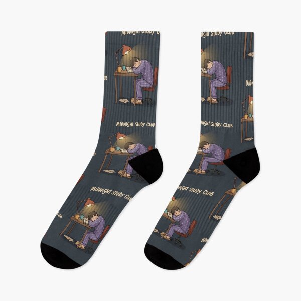 Item preview, Sleepy Student in Pajamas at Study Desk designed and sold by Itsheartshop.