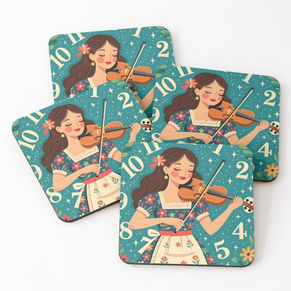 Item preview, Fiddler woman plays all night long designed and sold by Ponted.