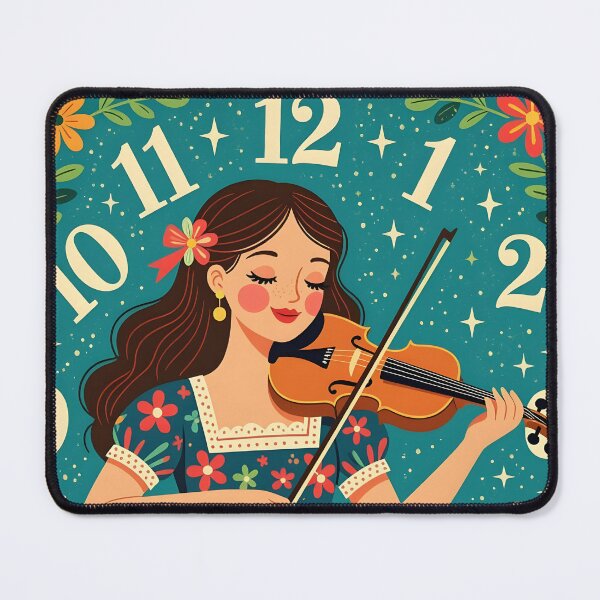 Item preview, Fiddler woman plays all night long designed and sold by Ponted.