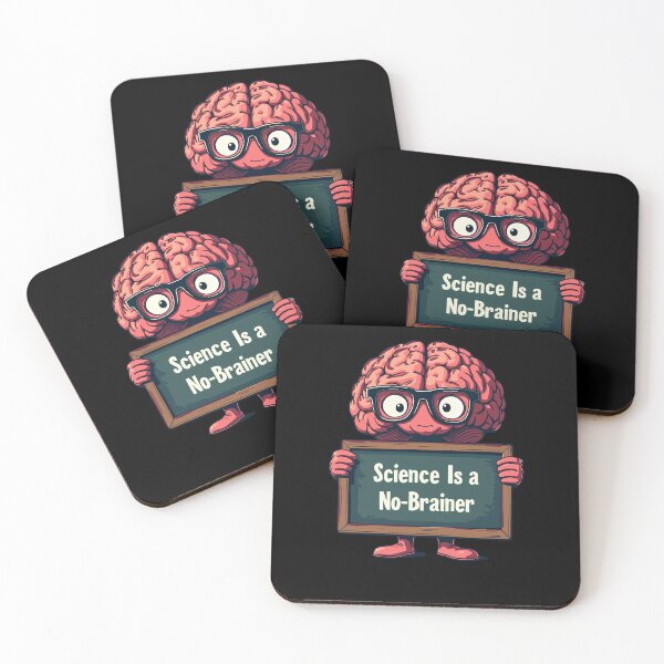 Item preview, Science Is a No-Brainer Funny STEM Design designed and sold by wrestletoys.