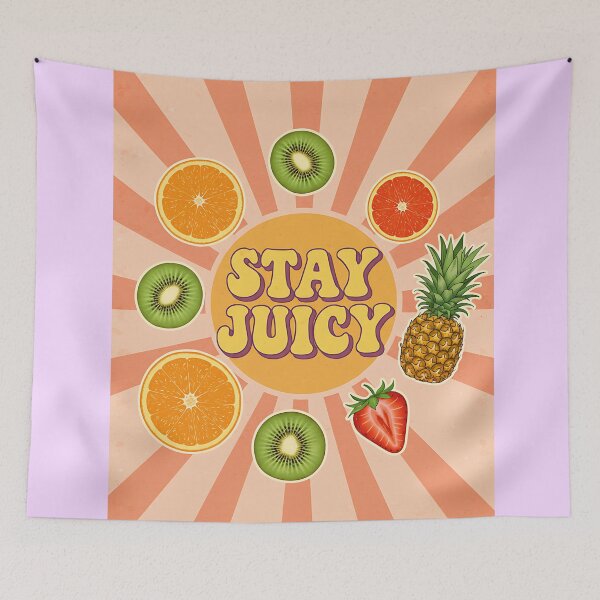 Item preview, Psychedelic Vintage Fruit Collage  designed and sold by Itsheartshop.