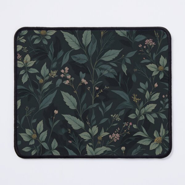 Item preview, Elegant Dark Floral Pattern Throw Pillow designed and sold by FestivityFinds.