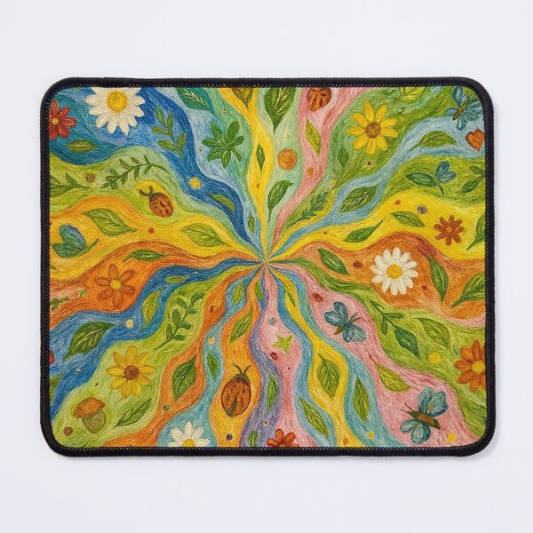 Item preview, Vibrant Nature Flow Mandala designed and sold by zzz888.