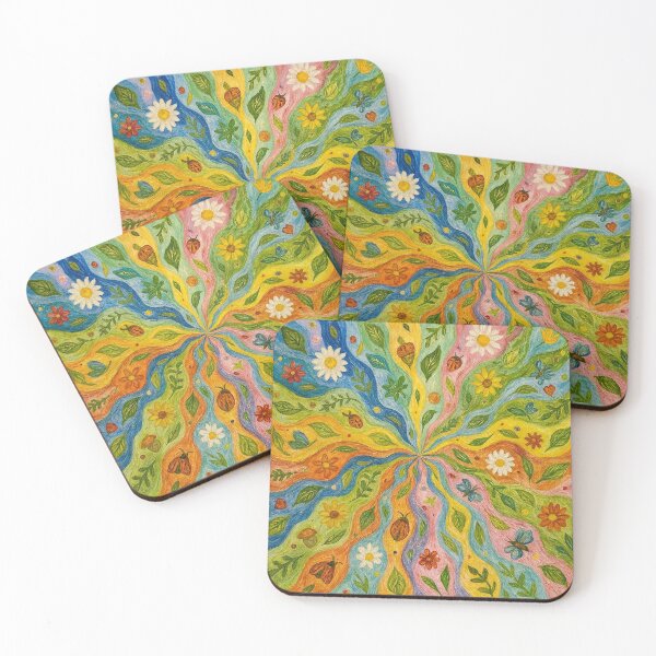 Item preview, Vibrant Nature Flow Mandala designed and sold by zzz888.