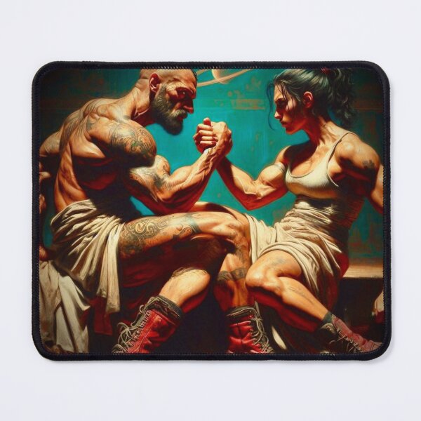 Item preview, Battle of Titans – Arm Wrestling Warriors designed and sold by Ghost Archer Illusions.