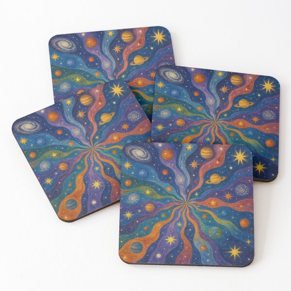 Item preview, Vibrant Cosmic Radiance Mandala designed and sold by zzz888.
