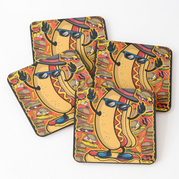 Item preview, Hot dog. designed and sold by MyHappyArtShop.