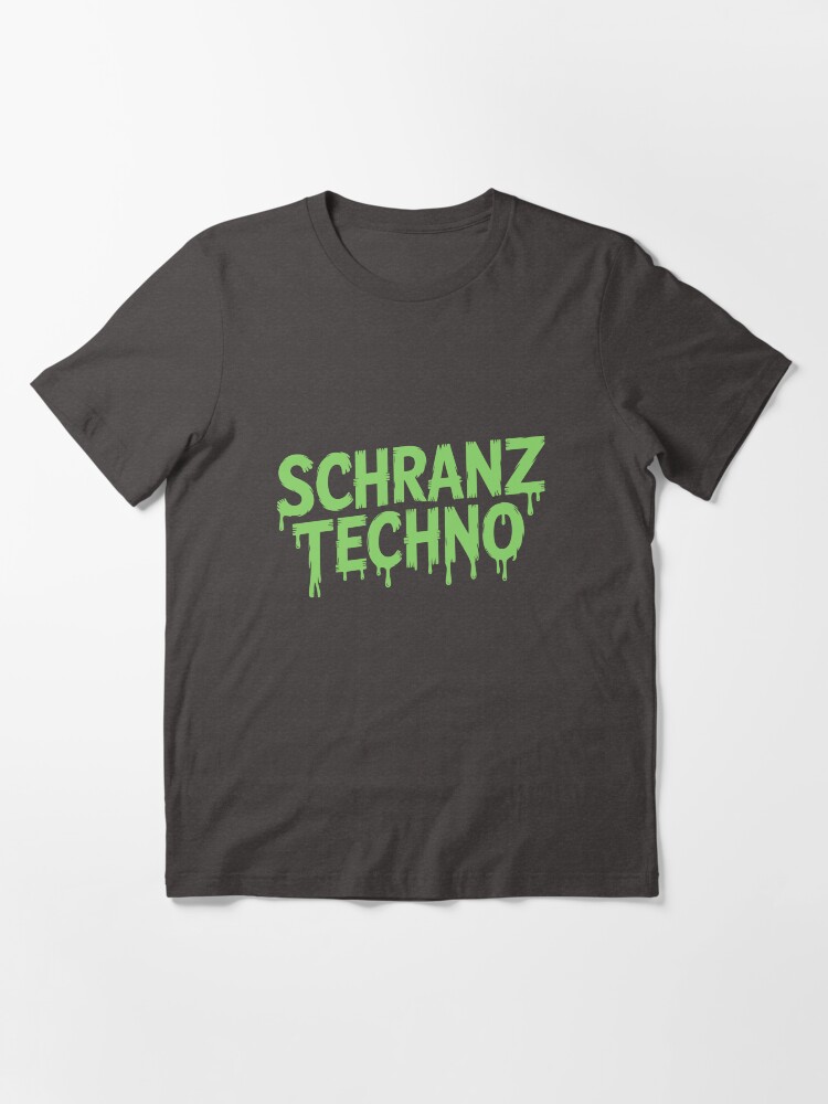 Schranz Techno Bloody Logo – Hardcore Rave & Underground Music Apparel Essential T-Shirt