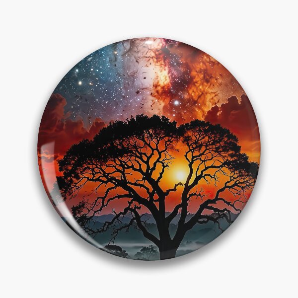 Item preview, The Tree of Life under the Cosmic Twilight designed and sold by PixelParadies.