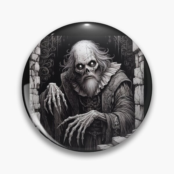 Item preview,  blood soaked horrific Evil vampire lord of death staring at you designed and sold by Vintage Designs +.