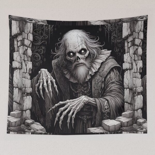 Item preview,  blood soaked horrific Evil vampire lord of death staring at you designed and sold by Vintage Designs +.