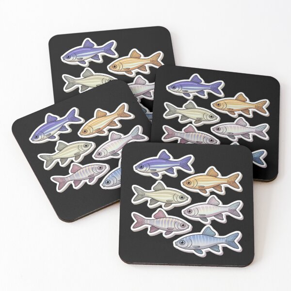 Item preview, Funny colorful Zebrafish - sea fish designed and sold by DamioPolArt.