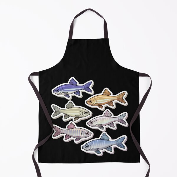 Item preview, Funny colorful Zebrafish - sea fish designed and sold by DamioPolArt.