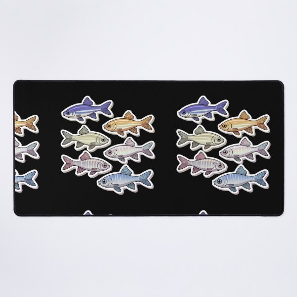 Item preview, Funny colorful Zebrafish - sea fish designed and sold by DamioPolArt.