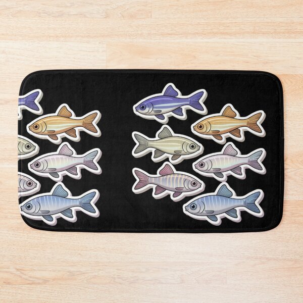 Item preview, Funny colorful Zebrafish - sea fish designed and sold by DamioPolArt.