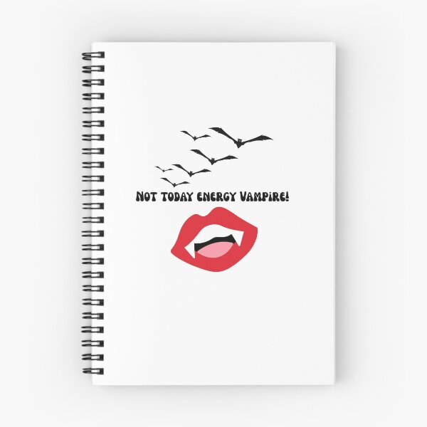 Item preview, Not Today Energy Vampire!  designed and sold by hayleykake’s creations.