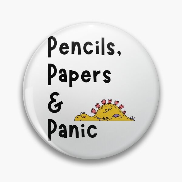 Item preview, Pencils, Papers & Panic designed and sold by Nikki Krishna.