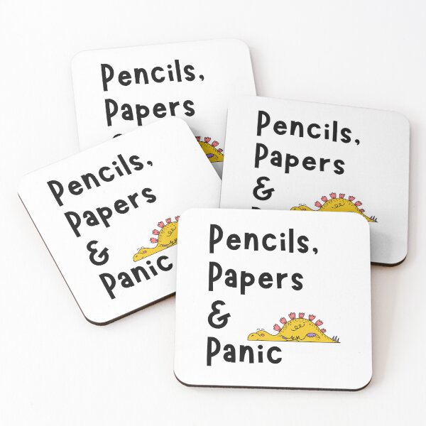 Item preview, Pencils, Papers & Panic designed and sold by Nikki Krishna.