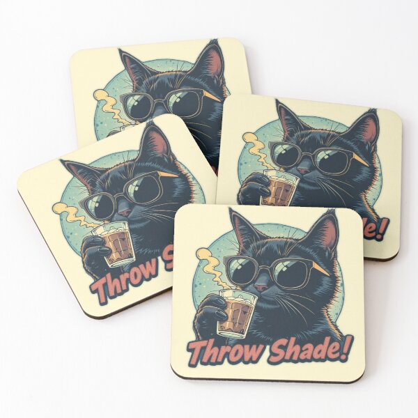 Item preview, Trow shade - black cat designed and sold by Dospart.