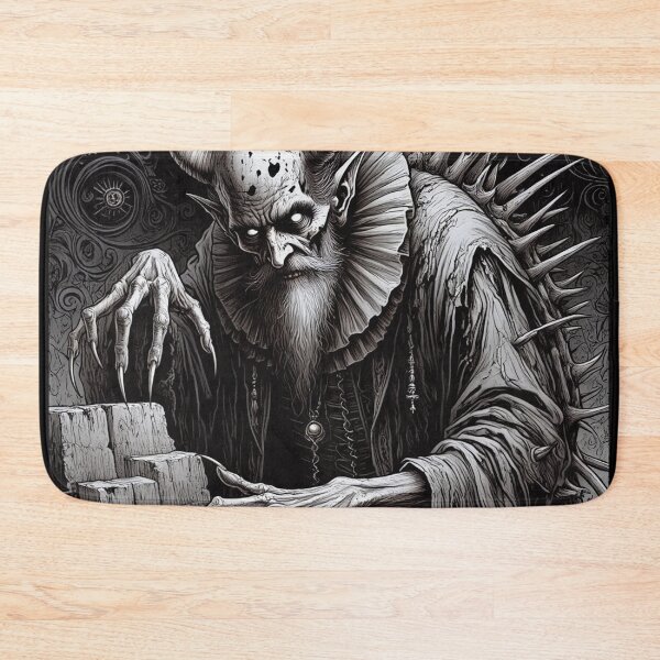Item preview,  blood soaked horrific Evil Demon lord of the seven levels staring at you designed and sold by Vintage Designs +.