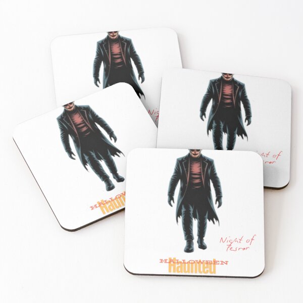 Item preview,   “Night of Terror – Haunted Halloween Horror Artwork for Dark Seasonal Merch” designed and sold by Fruzbt.