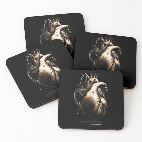 Item preview, A black heart beats deep in my chest designed and sold by Statement-G.