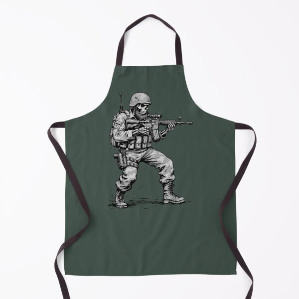Item preview, Army Skeleton Soldier designed and sold by CreepyCornerArt.