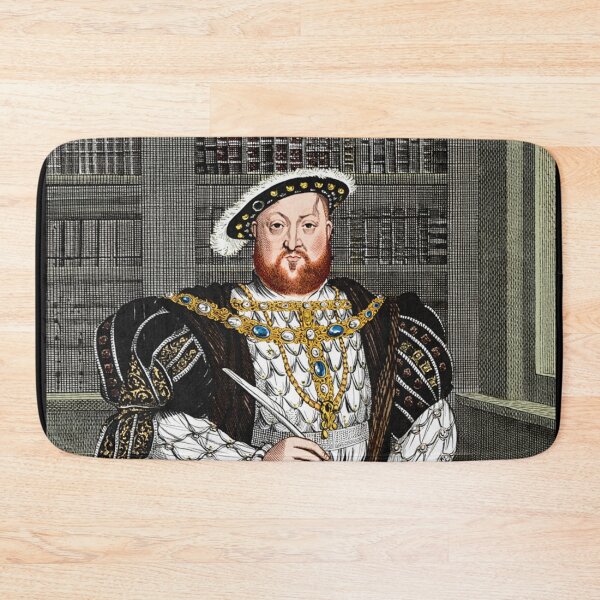 Item preview, Henry VIII King of England  vintage etching style portrait art designed and sold by Vintage Designs +.