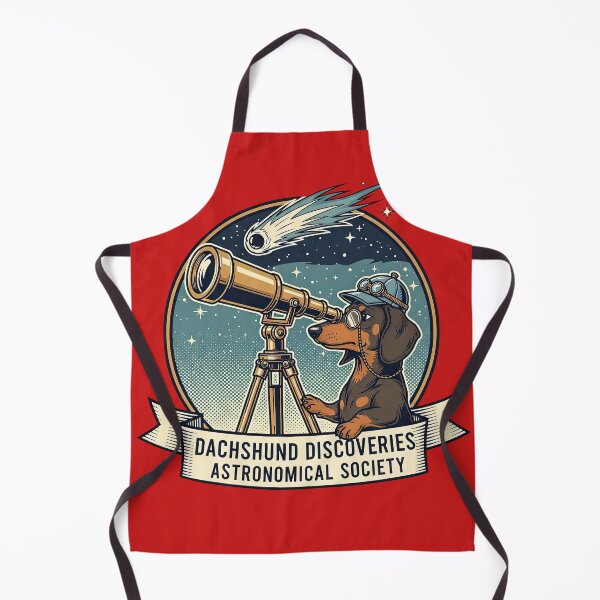 Artikelvorschau, Dachshund Discoveries Astronomical Society – Nach den Sternen greifen entworfen und verkauft von CARPIO Creations.