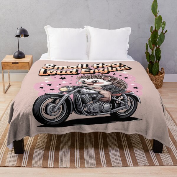 Item preview, Small hog, loud engine - Hedgehog motorbike - Road hog - I love hog - Hedgehog biker - Hedgehog Rebel - Hedgehog Punk - Hedgehog rock designed and sold by JansenGS.