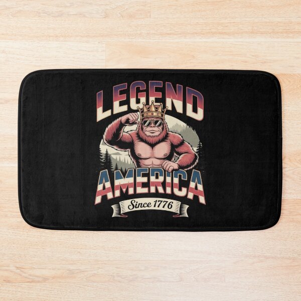Item preview, Patriotic Bigfoot King – Legend America Since 1776 Design designed and sold by teevoxx.