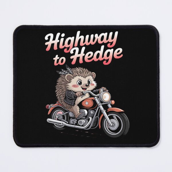 Item preview, Highway to hedge - Hedgehog motorbike - Road hog - I love hog - Hedgehog biker - Hedgehog Rebel - Hedgehog Punk - Hedgehog rock designed and sold by JansenGS.