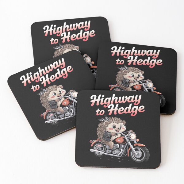 Item preview, Highway to hedge - Hedgehog motorbike - Road hog - I love hog - Hedgehog biker - Hedgehog Rebel - Hedgehog Punk - Hedgehog rock designed and sold by JansenGS.