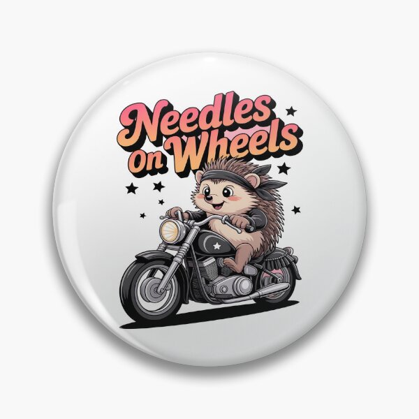 Item preview, Needles on wheels - Hedgehog motorbike - Road hog - I love hog - Hedgehog biker - Hedgehog Rebel - Hedgehog Punk - Hedgehog rock designed and sold by JansenGS.