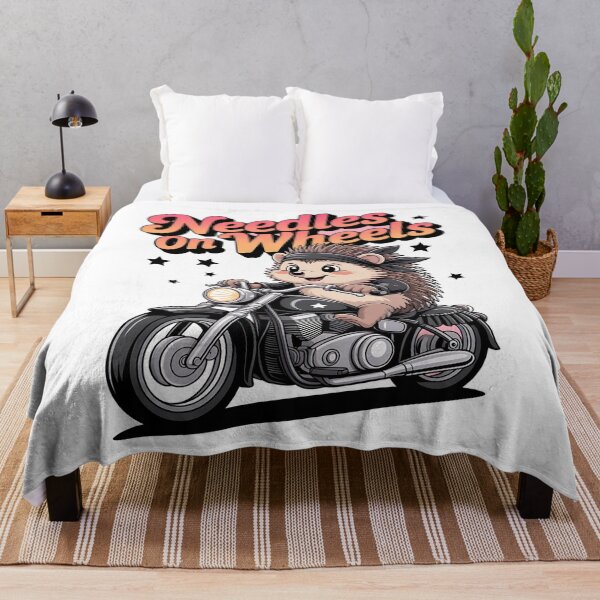 Item preview, Needles on wheels - Hedgehog motorbike - Road hog - I love hog - Hedgehog biker - Hedgehog Rebel - Hedgehog Punk - Hedgehog rock designed and sold by JansenGS.