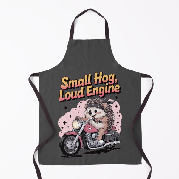 Item preview, Small hog, loud engine - Hedgehog motorbike - Road hog - I love hog - Hedgehog biker - Hedgehog Rebel - Hedgehog Punk - Hedgehog rock designed and sold by JansenGS.