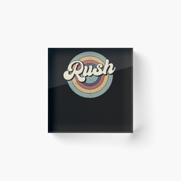 Artikelvorschau, Retro Vintage Rush Nachname Männer Frauen Junge Mädchen entworfen und verkauft von elderberry.
