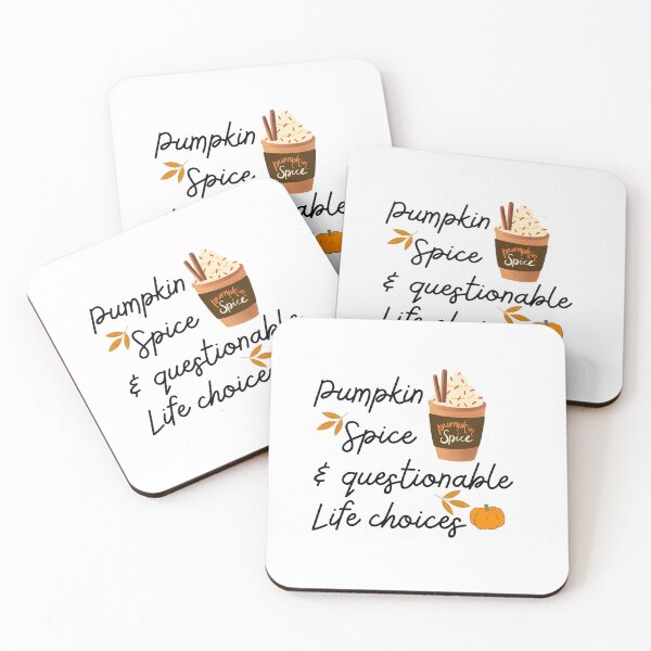 Item preview, Pumpkin Spice & Questionable Life Choices designed and sold by Nikki Krishna.