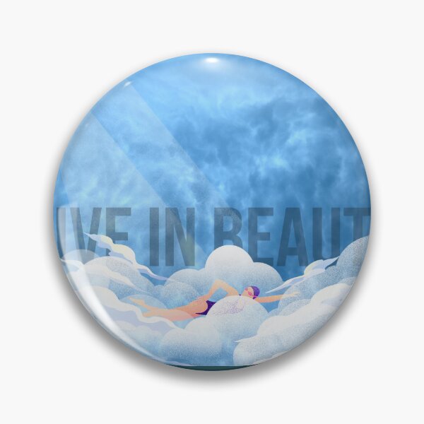 Item preview, Live in Beauty – Swimming Through Clouds | Surreal Sky Wanderer Art designed and sold by liveinbeauty.