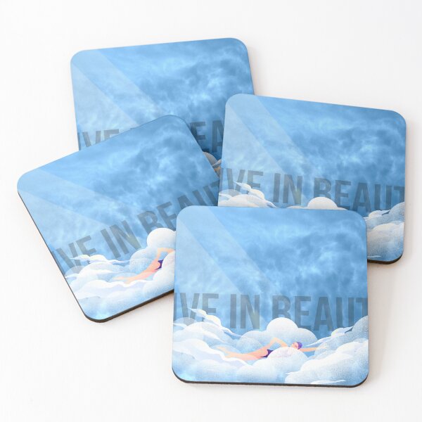 Item preview, Live in Beauty – Swimming Through Clouds | Surreal Sky Wanderer Art designed and sold by liveinbeauty.