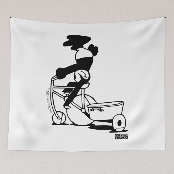Item preview, Oswald - Upside down Biking (Oh Teacher, 1927) designed and sold by eetoons1927.