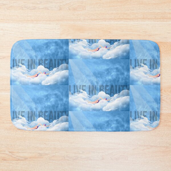 Item preview, Live in Beauty – Swimming Through Clouds | Surreal Sky Wanderer Art designed and sold by liveinbeauty.