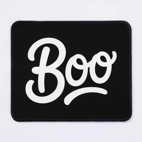 Item preview, Boo Minimalist Halloween Typography – Bold Lettering Art designed and sold by teevoxx.