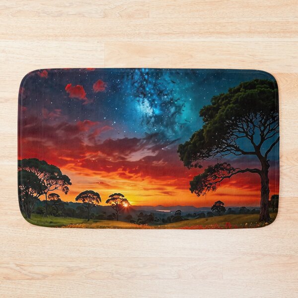 Item preview, The tree under the cosmic explosion of color designed and sold by PixelParadies.