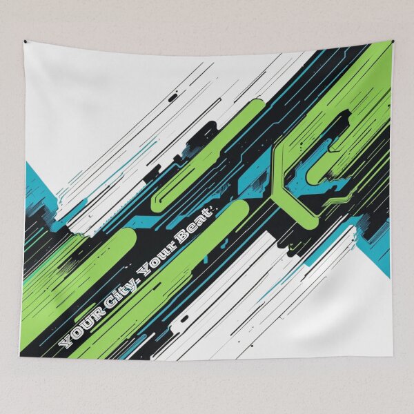 Item preview, Your City. Your Beat designed and sold by WovennDesigns.