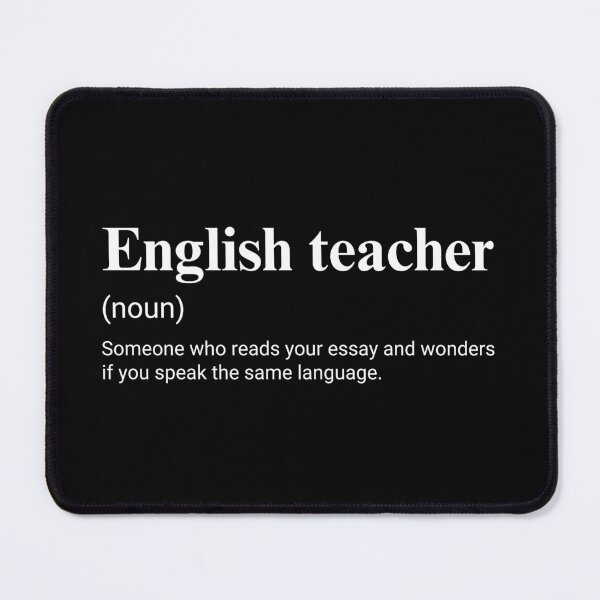 Item preview, English Teacher Funny Teaching Definition designed and sold by CuteLovelyDesigns.