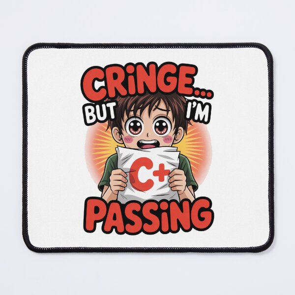 Item preview, Cringe But Passing Funny Anime Student designed and sold by MonkiFlipp.