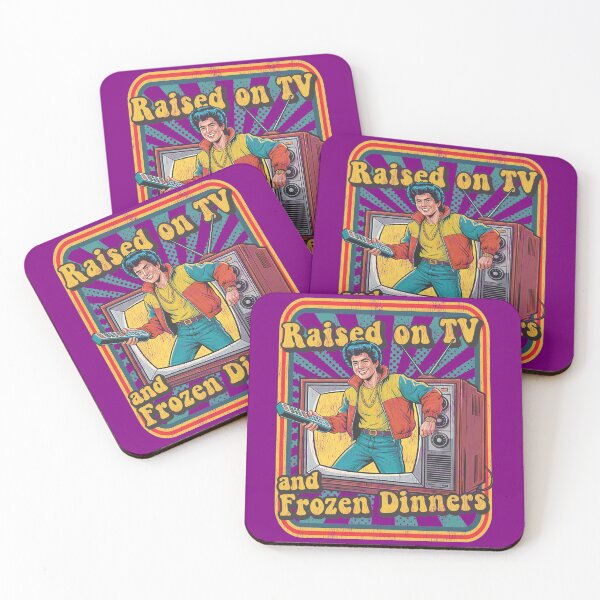 Item preview, Raised On TV & Frozen Dinners designed and sold by Alema Art.
